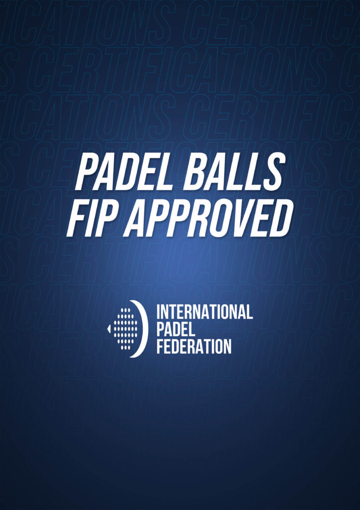 PADEL BALLS FIP APPROVED