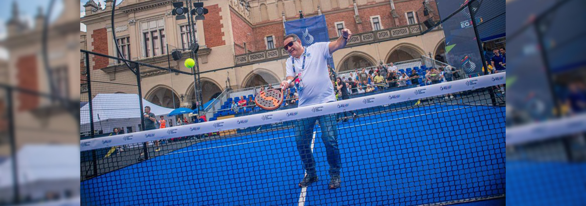 Spyros Capralos (EOC):  “Rewarded the great effort of the Fip,  padel put on a show”