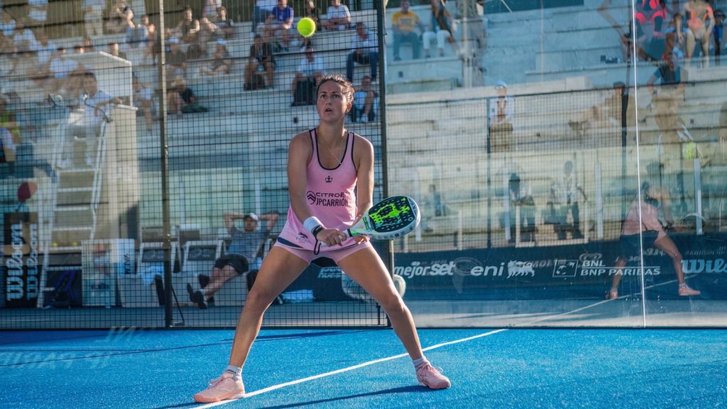 Lara Arruabarrena, winning return at Foro Italico. Former tennis player: “With padel I feel like a 15-year-old again”