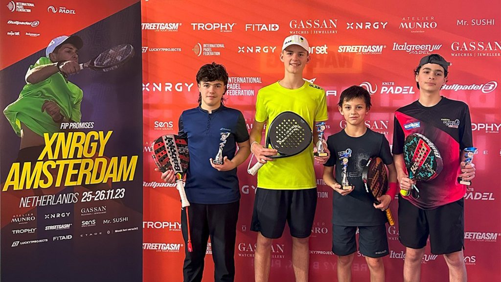 here are the five winning pairs in Amsterdam