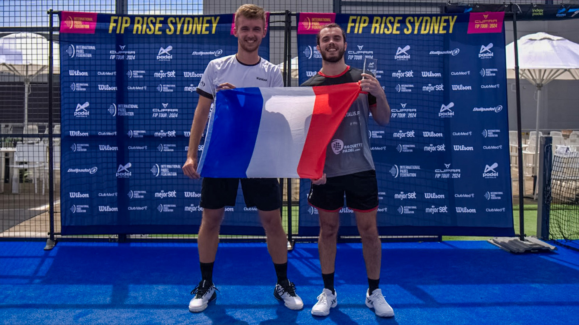 Here are the first 2024 winning pairs Padel FIP