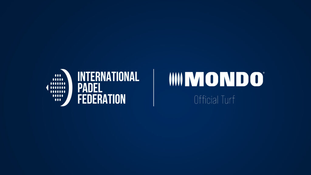 FIP, Federación Internacional de Pádel elige Mondo. La empresa se convierte en Official Global Turf Partner