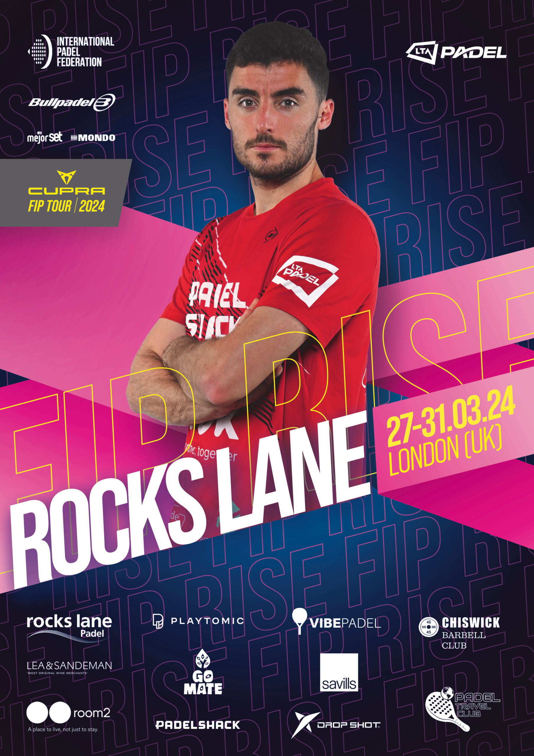 FIP RISE ROCKS LANE 2024 Padel FIP