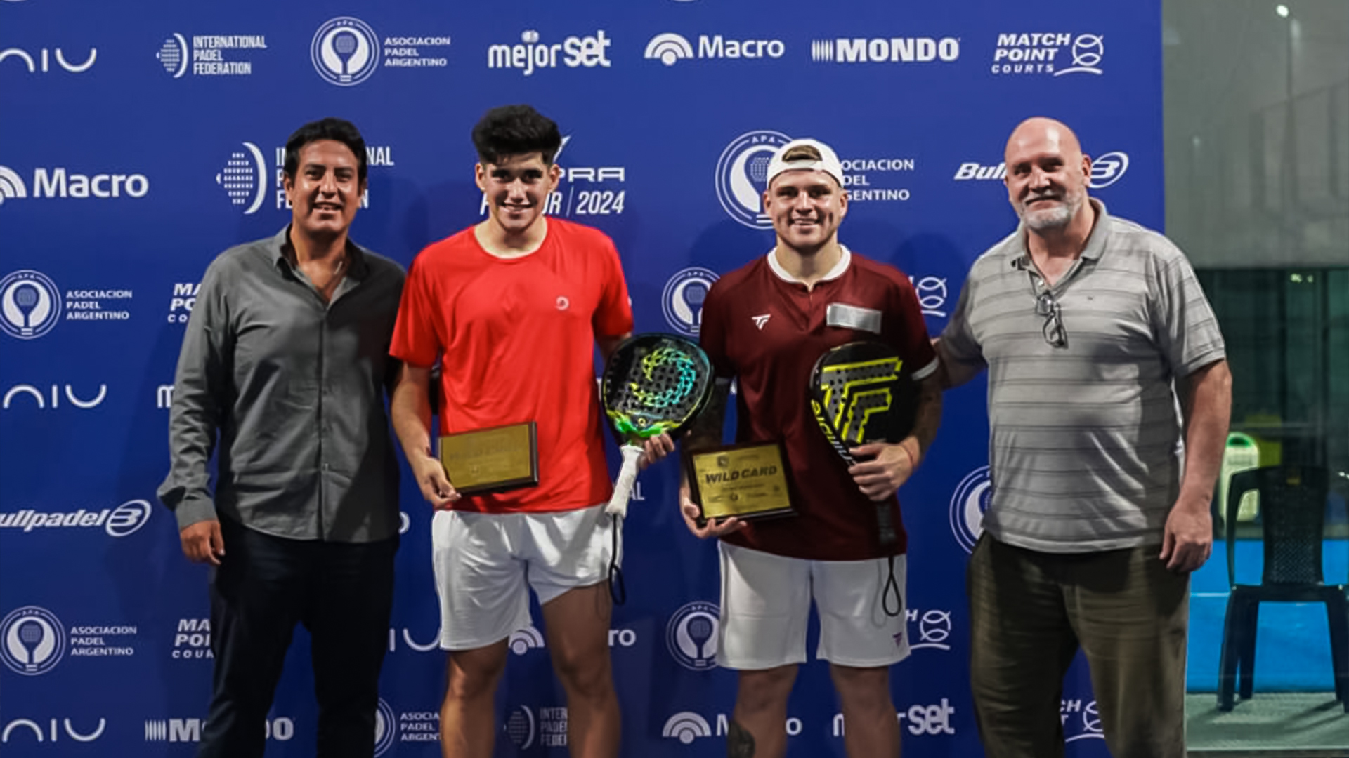 FIP Rise Buenos Aires, Sanchez and Chiostri celebrate the wild card for Mar del Plata