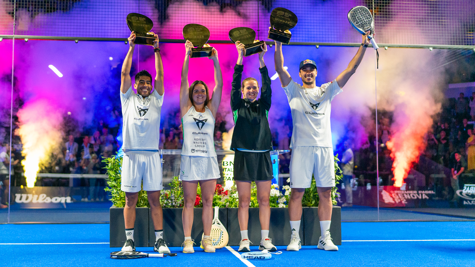 BNL Italy Major Premier Padel, the finals:  ‘Chingalan’ conquer first Major, Ari and Paula unstoppable