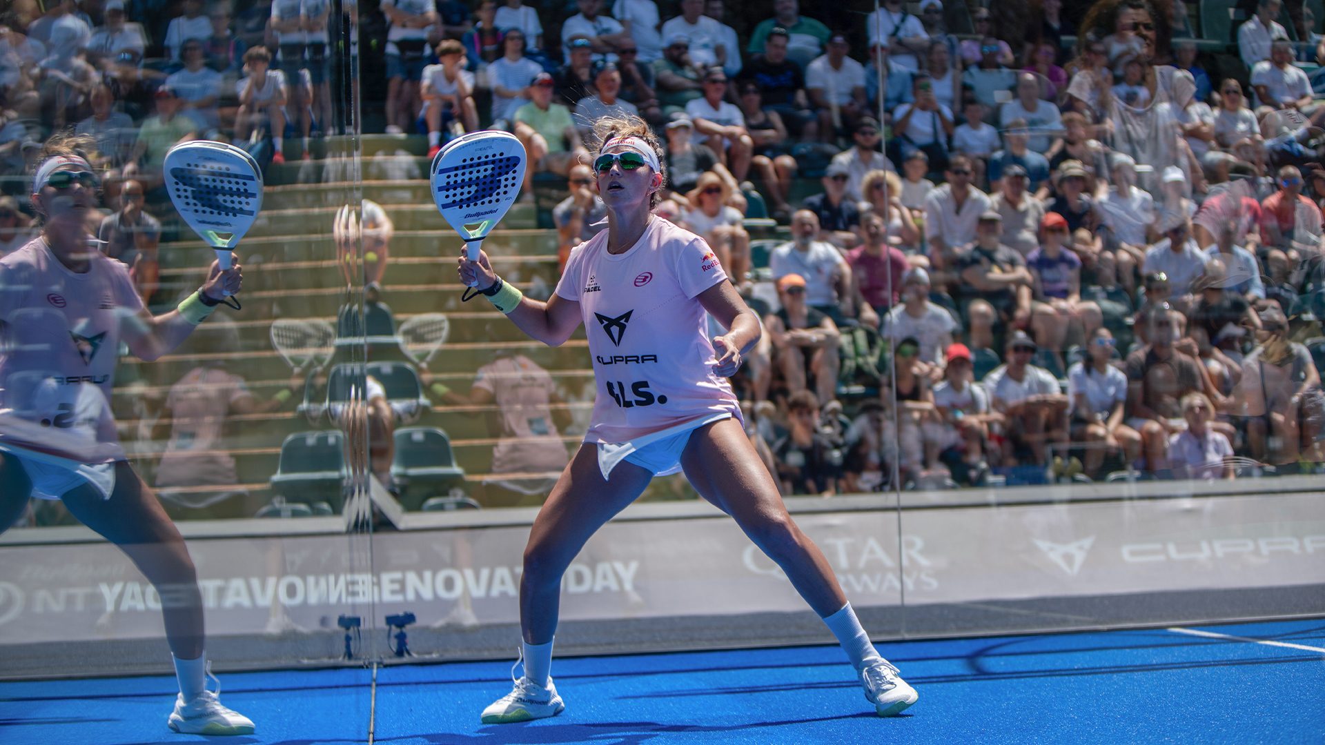 Malaga Premier Padel P1, day 2: Bea Gonzalez and Alex Ruiz, good debut at home