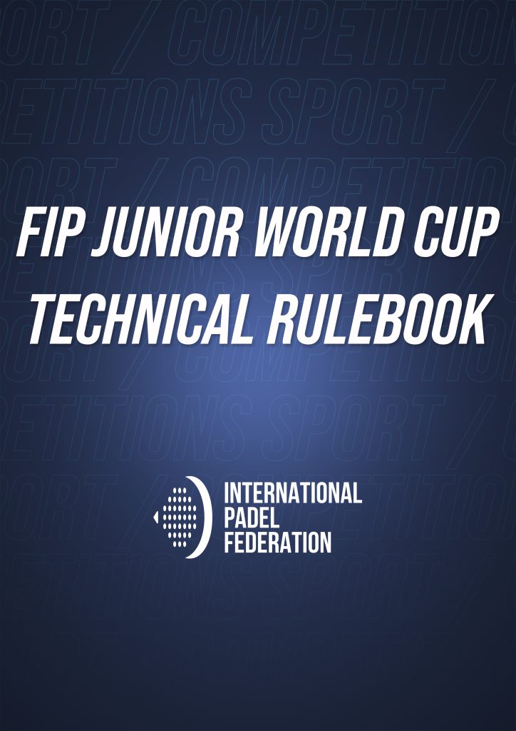 FIP JUNIOR WORLD CUP TECHNICAL RULEBOOK