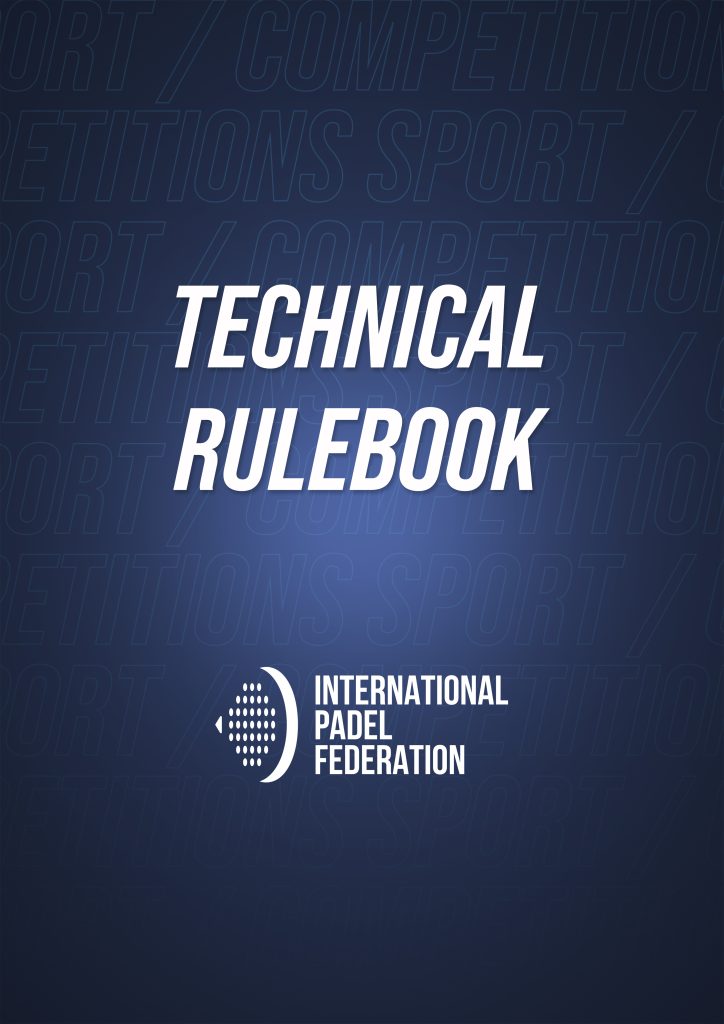 TECHNICAL RULES BOOK FIP TOUR