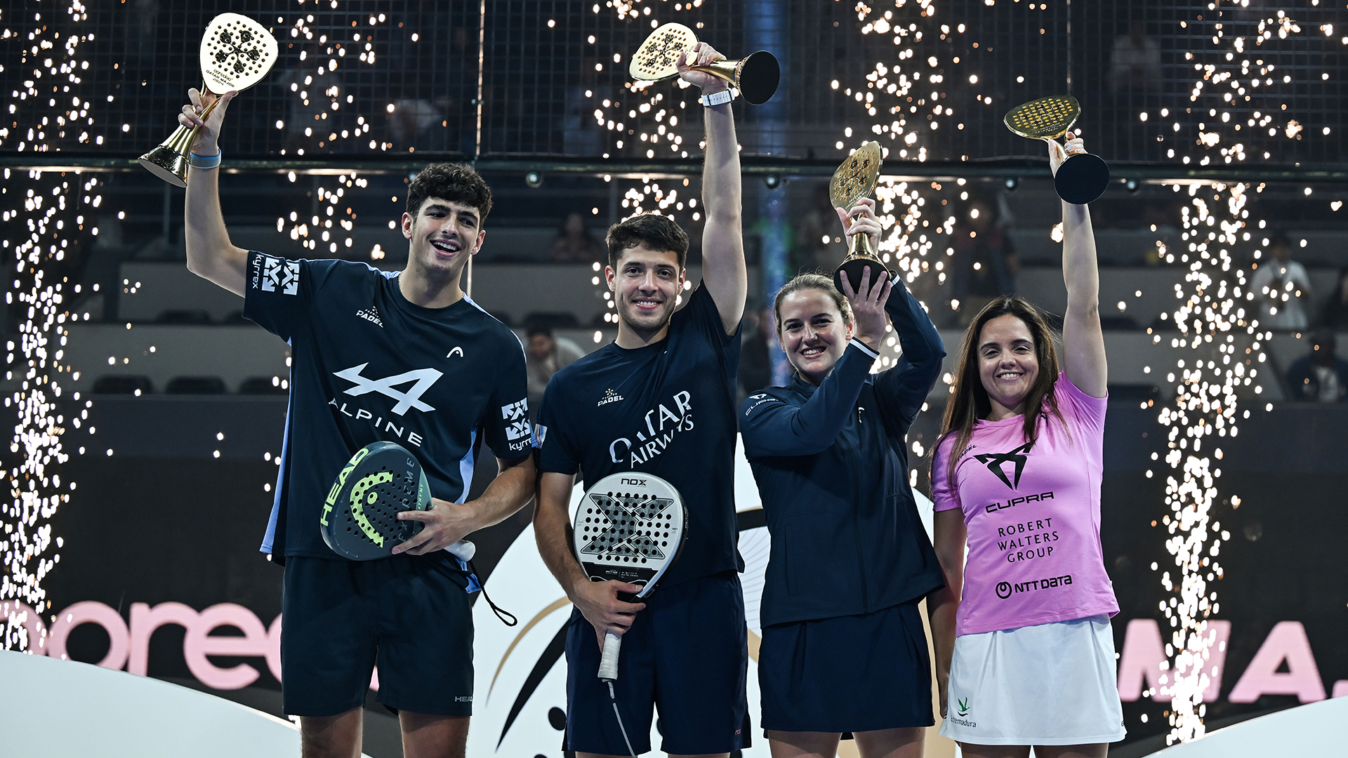 The draws. In Doha the first of the ‘Big Four’ of 2025