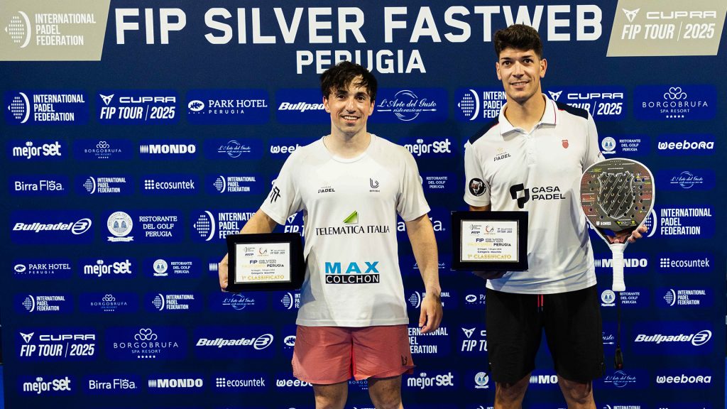 Fastweb Perugia, Perino y Huete se toman la revancha en Italia