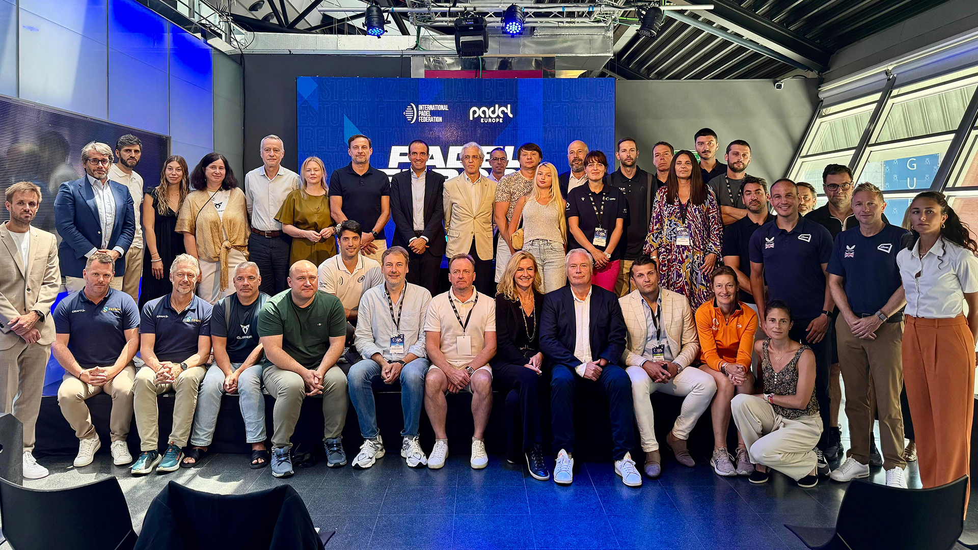 Padel Europe meets in Madrid during the FIP Euro Padel Cup