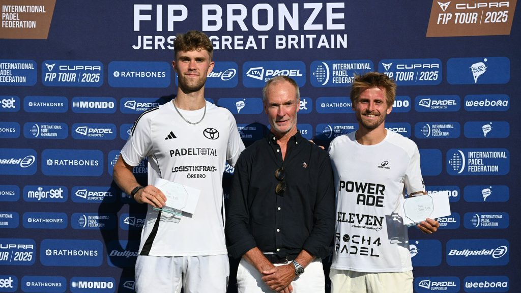 Island Padel Jersey, Geens-Olsson y Touly-Fassio brillan en Gran Bretaña