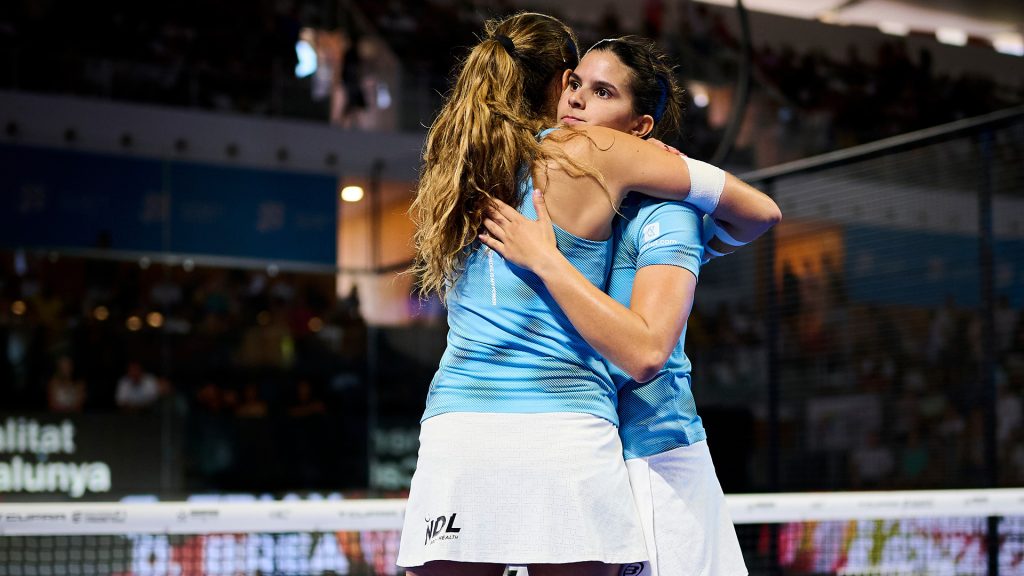 Day6. The first two pairs in the final. Who will be number 1 in Madrid,  Paula and Ari or Delfi and Gemma?