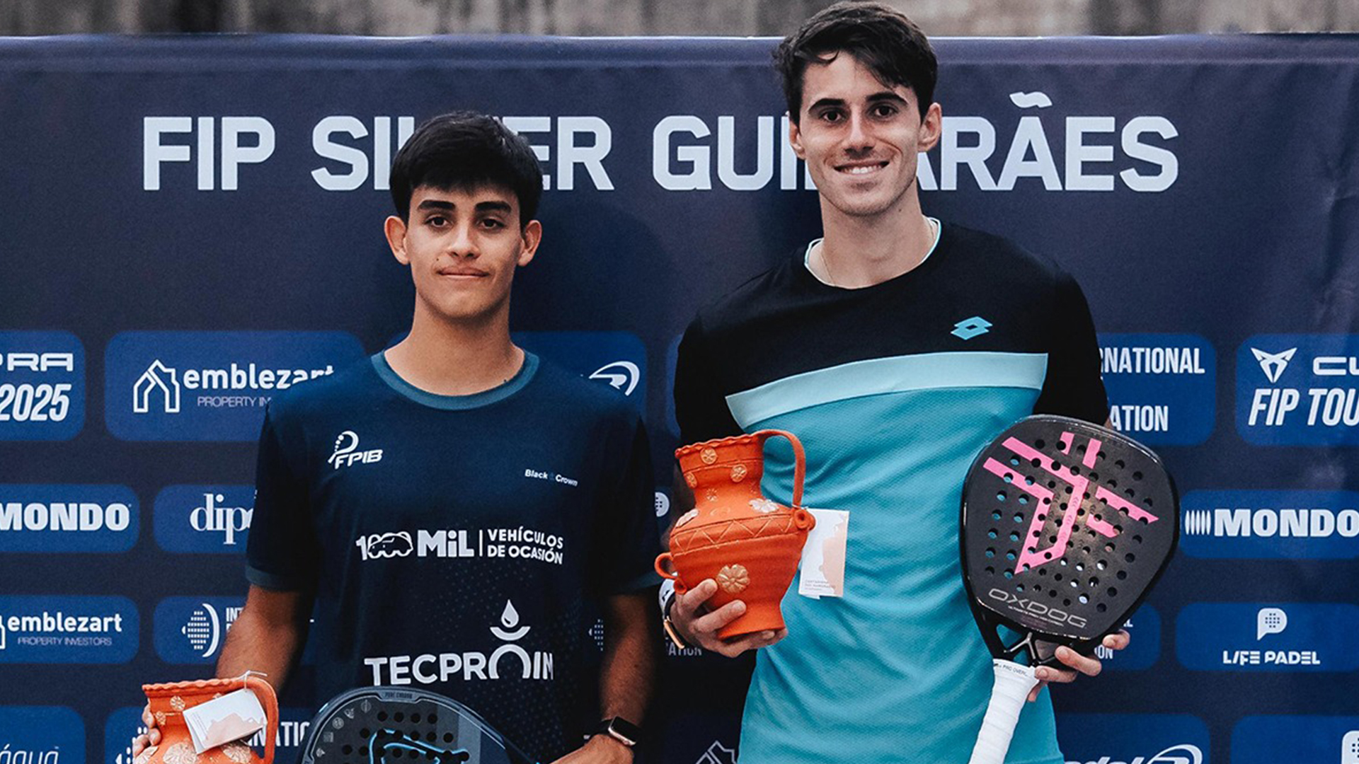 Guimaraes, new international title in 2025 for Piltcher and Valenzuela