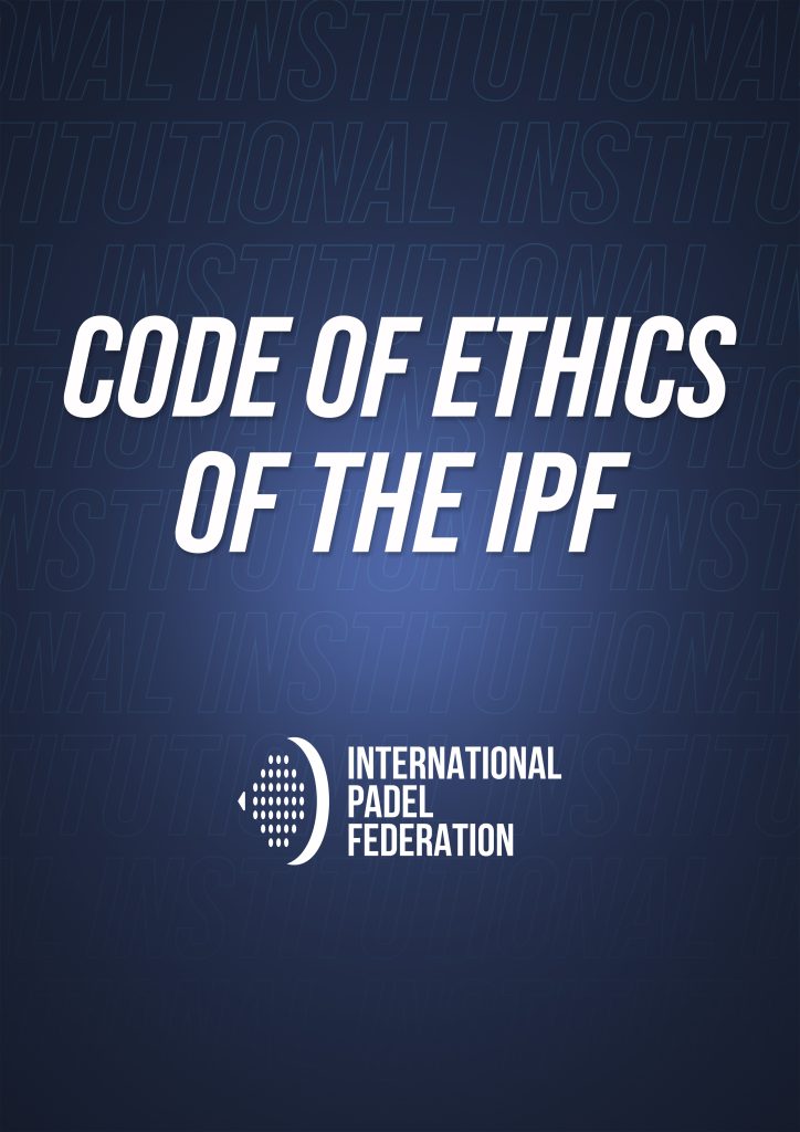 CODE OF ETHICS OF THE IPF