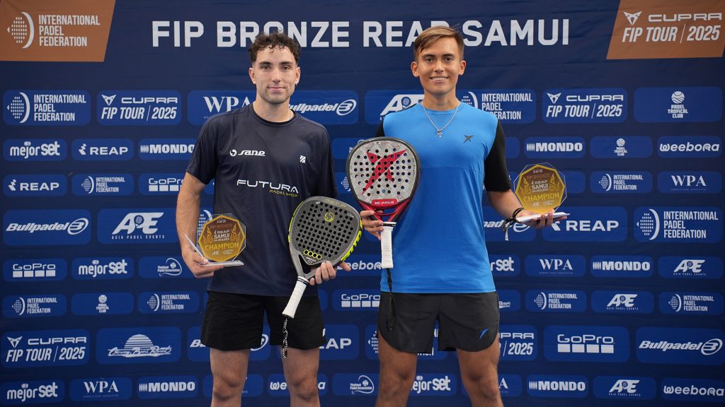 Reap Samui, top seeds Melero-Zurita and Santos-Ribeiro win