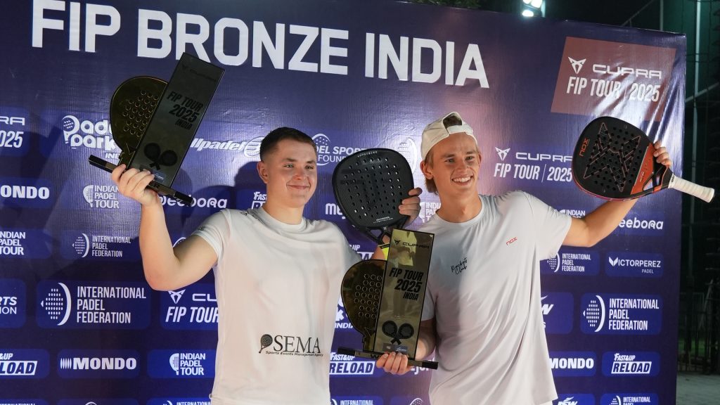 India, Gormsen makes Danish padel history