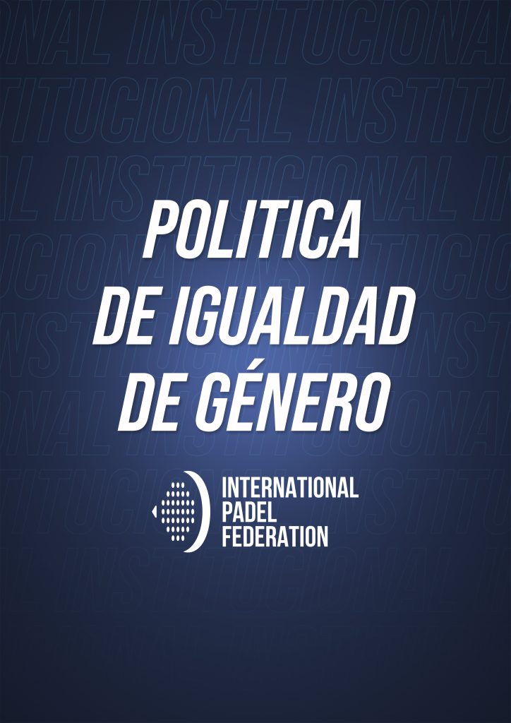 POLITICA DE IGUALDAD DE GÉNERO
