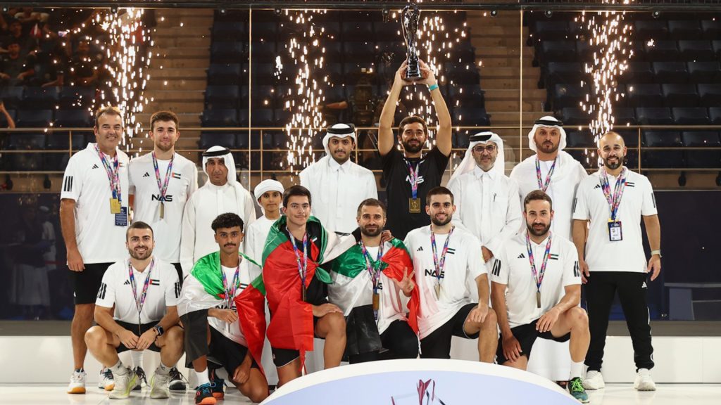 Asia Final 8, men’s final. It’s celebration time for the United Arab Emirates: Qatar defeated 2-1. Australia takes bronze