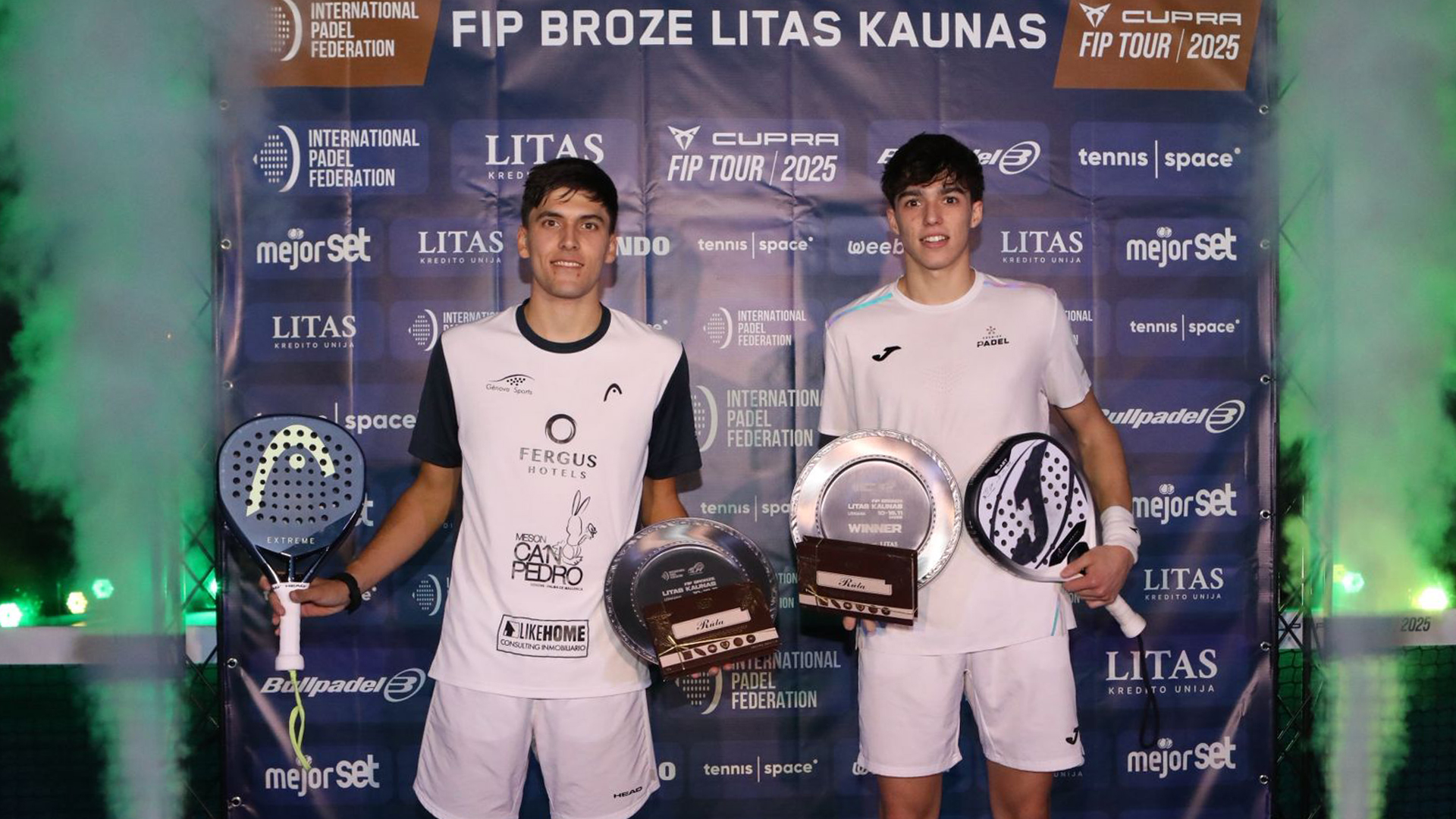 Litas Kaunas, Romera–Garcia y Luttikhuis–Hemmes triunfan