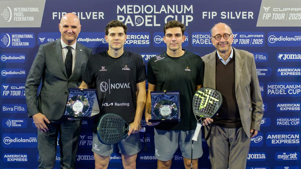 FIP Silver Mediolanum Padel Cup Perugia, Barahona y Garcia ganan su quinto título de 2025