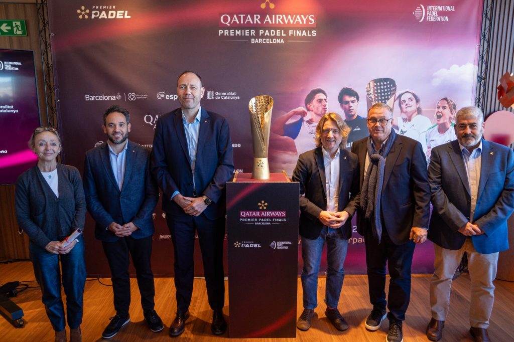 Qatar Airways Premier Padel Finals presented in Barcelona: Showtime from December 11 to 14. “It will be a world-class event, an extraordinary experience for fans”