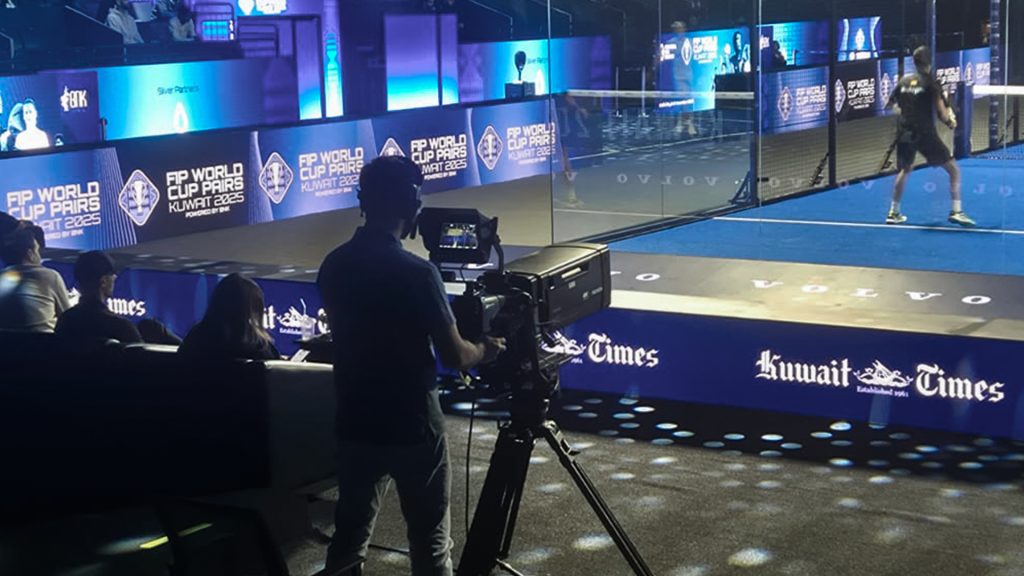 Del Arena Kuwait al mundo: cobertura televisiva global por la FIP World Cup Pairs