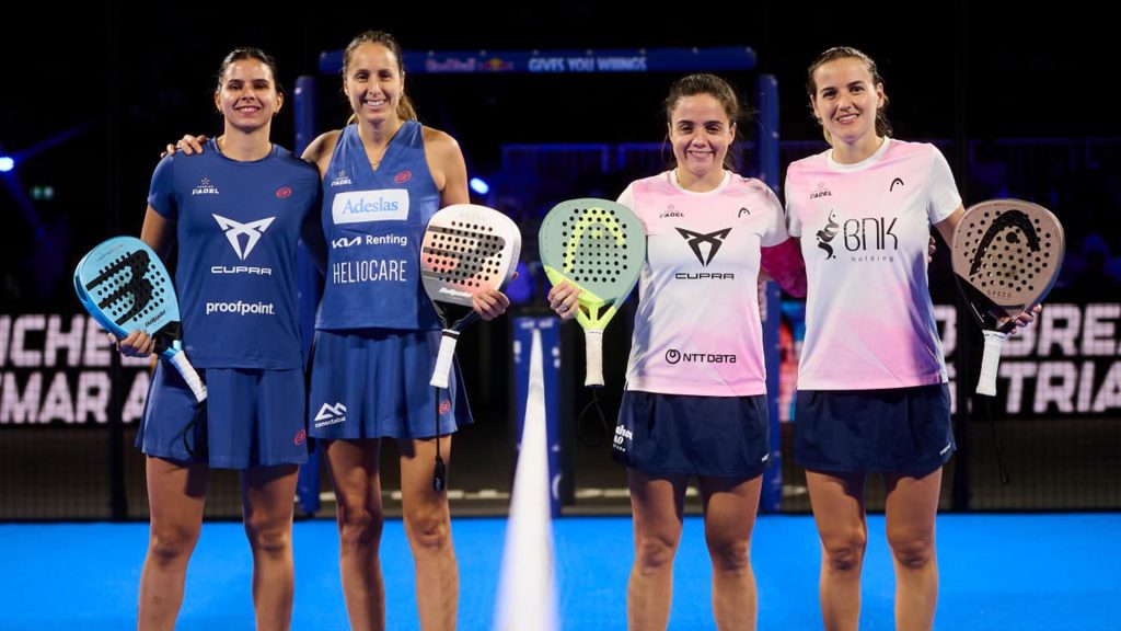 Delfi y Gemma, Paula y Ari, Claudia y Bea. La “Trilogía del pádel” lista para el último gran desafío de 2025