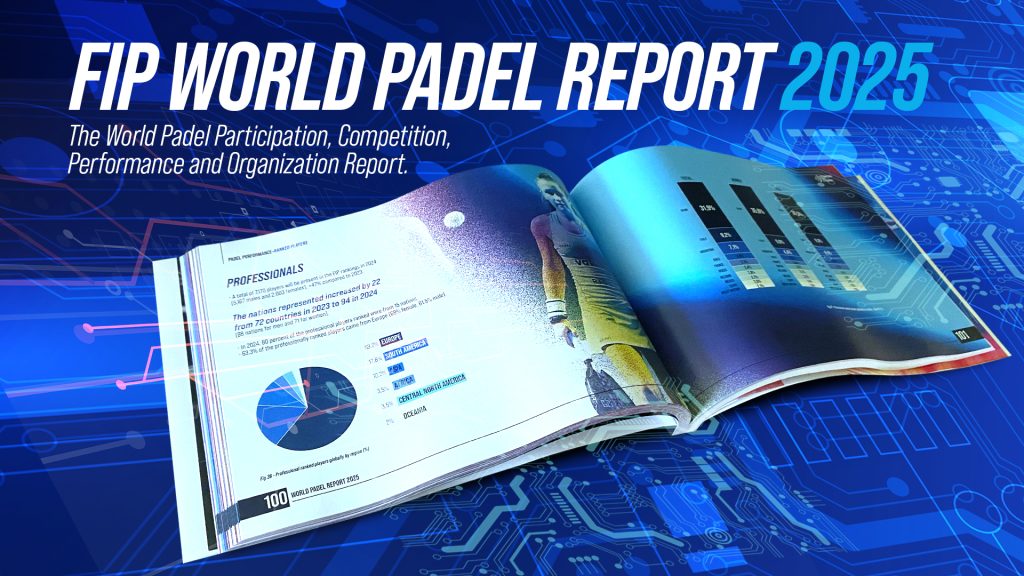 Online the FIP World Padel Report 2025, a comprehensive analysis of a sport in constant growth