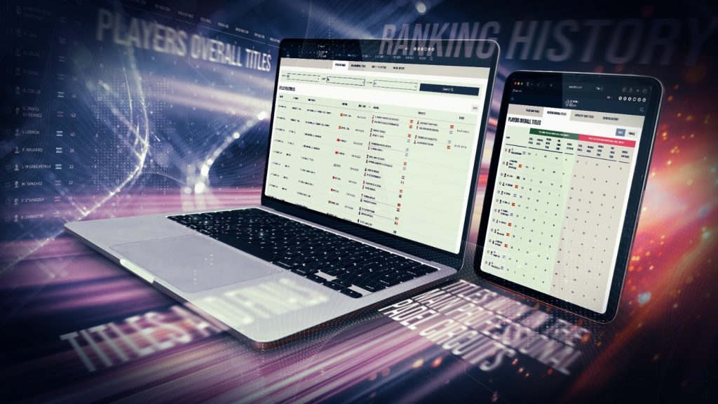 Números, estadísticas, historia de los circuitos y rankings: todas las nuevas funcionalidades del sitio web de la FIP para 2026