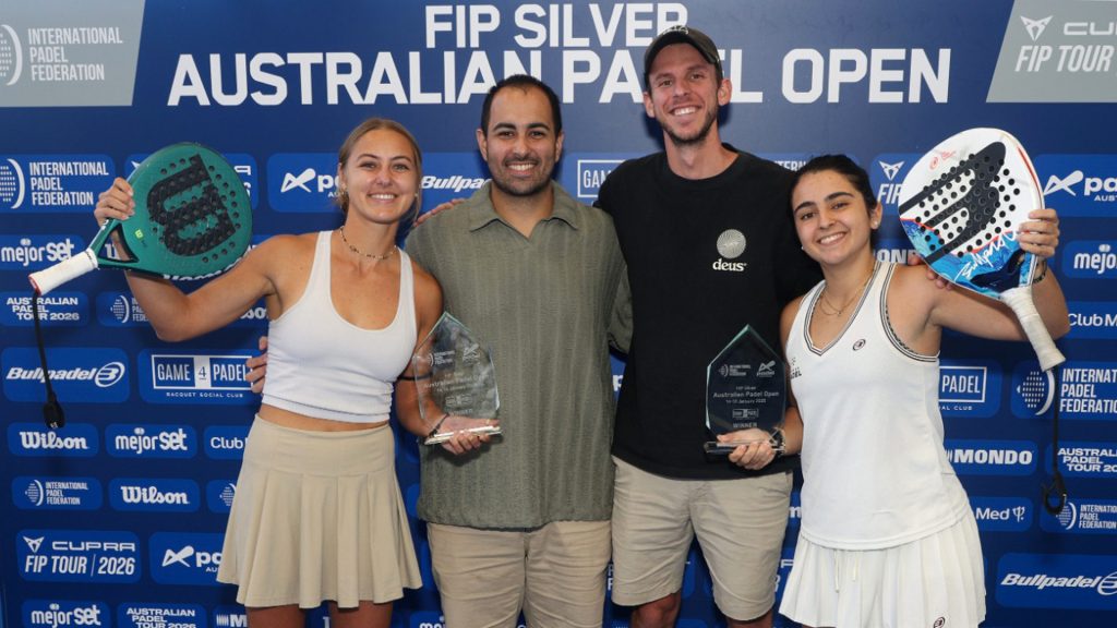 Australian Padel Open, what a start to 2026 for Carla Fernandez and Nerea Guerra!