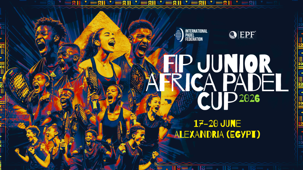 FIP Junior Africa Padel Cup: Egypt to host the historic first edition from 17 to 20 June 2026 in Alexandria