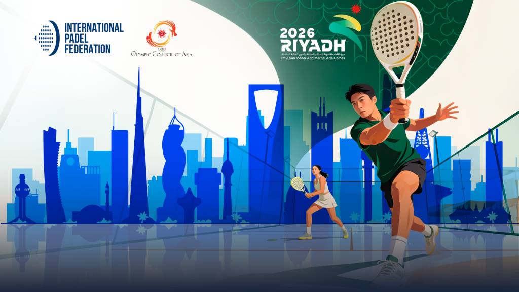 El Pádel será deporte de medalla en los Asian Indoor  and Martial Arts Games 2026. Carraro: “El Pádel en otro gran evento multideportivo confirma el proyecto que todos estamos impulsando juntos”