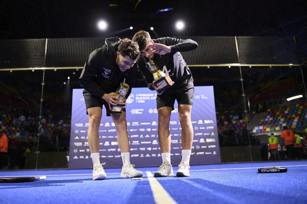 The draws. Coello and Tapia defending champions, Paula and Bea chasing a fifth consecutive title. Contreras makes debut