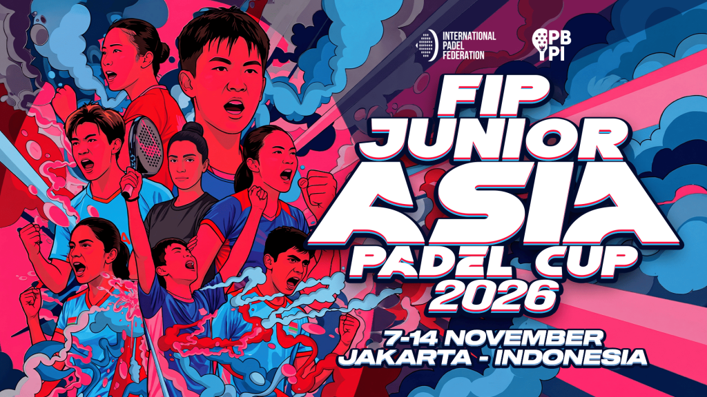 FIP Junior Asia Padel Cup 2026: del 7 al 14 de noviembre, lo mejor de la NextGen en Indonesia