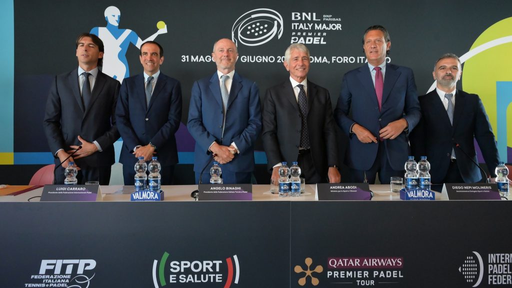 BNL Italy Major Premier Padel, the Foro Italico lights up the clash between the sport’s biggest stars. Carraro: “Rome is a unique setting, where sport, culture and passion come together in this Major”