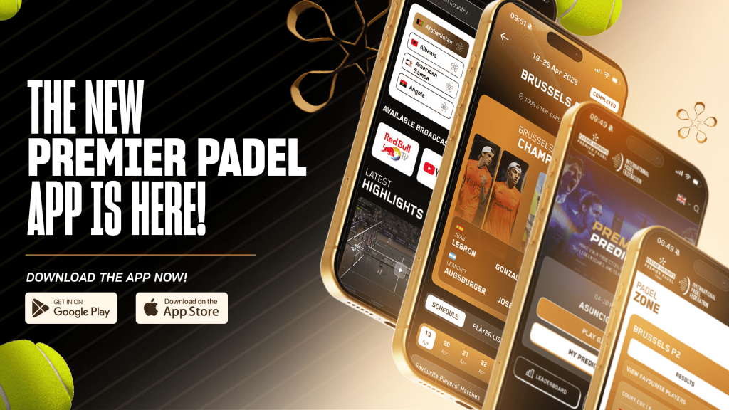 Premier Padel estrena nueva web y app con una experiencia más personalizada para los fans