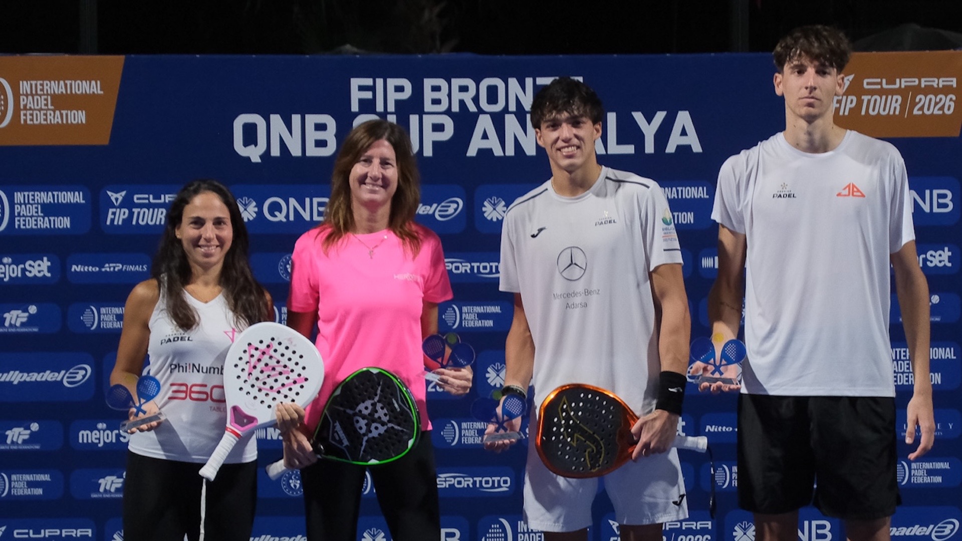 Antalya, Stellato-Sussarello celebrate another triumph: their next destination is Doha