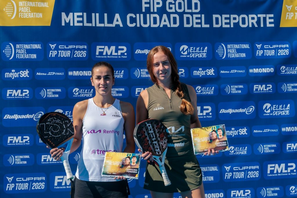 Melilla, triunfos de Bautista-Bergamini y Eugenio-Caldera. Séptimo título de 2026 para Raquel