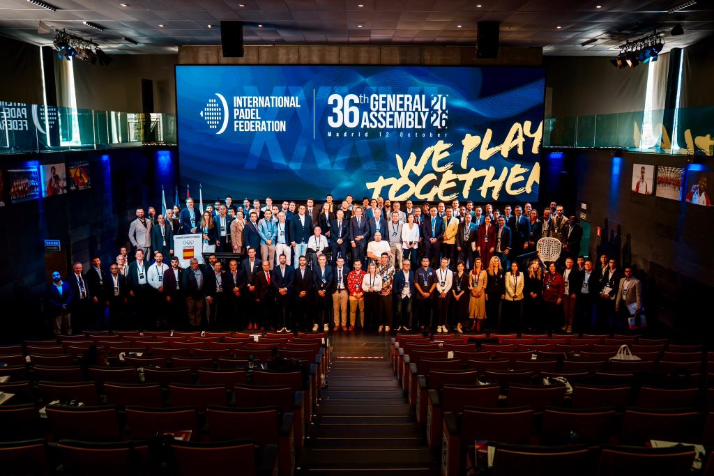 La Asamblea General de la FIP refuerza la unidad global del pádel y alcanza las 115 federaciones miembro