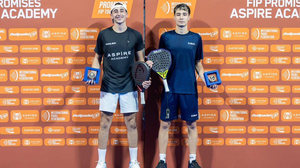 Waly-Martinez Garcia celebrate in Qatar: Under-18 title secured in Doha