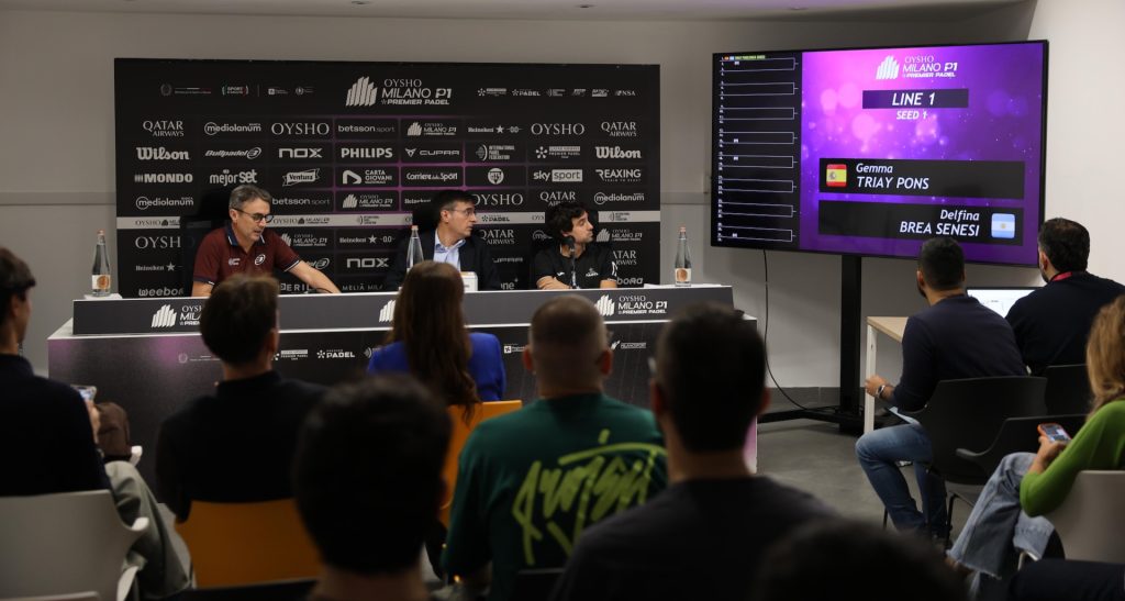 The draws: potential final between Sanchez and Josemaria in Milan. Galan-Chingotto aim to defend their title